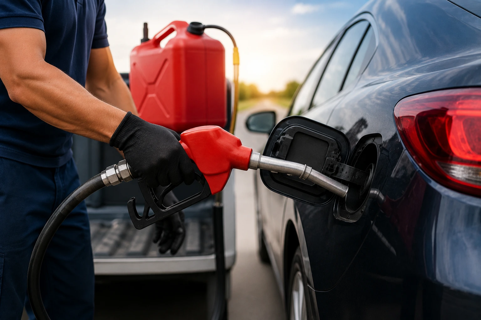 Emergency fuel delivery service in Qatar — AA Qatar roadside assistance