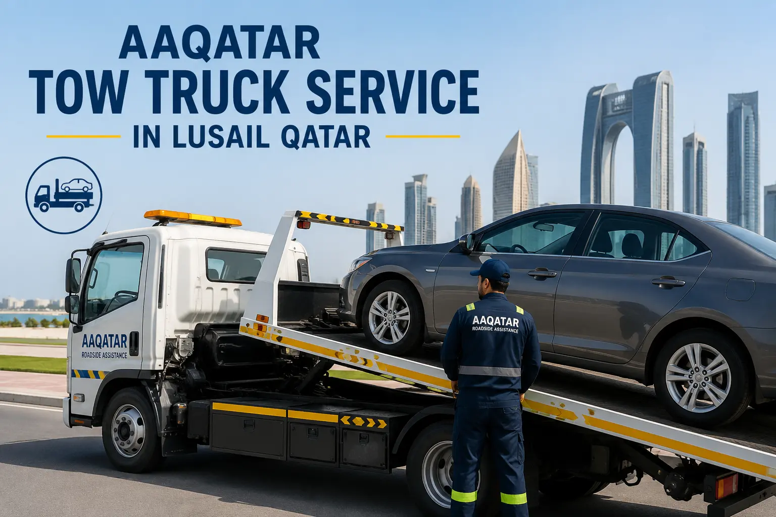 AAQATAR tow truck service in Lusail Qatar